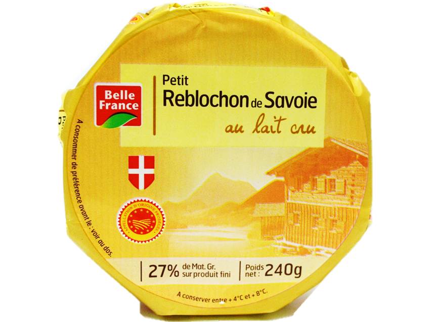 Belle France Petit Reblochon au lait cru AOP 240g