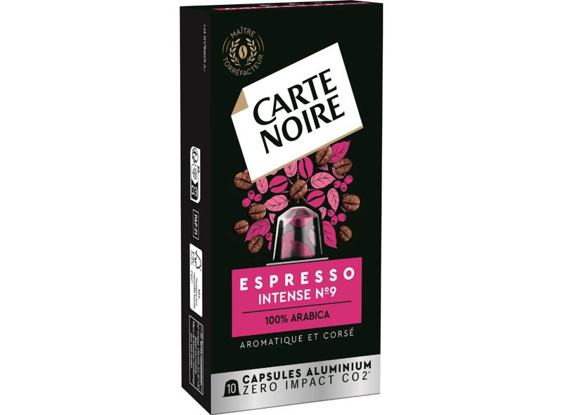Carte Noire Intense Espresso Coffee Capsules 10 capsules