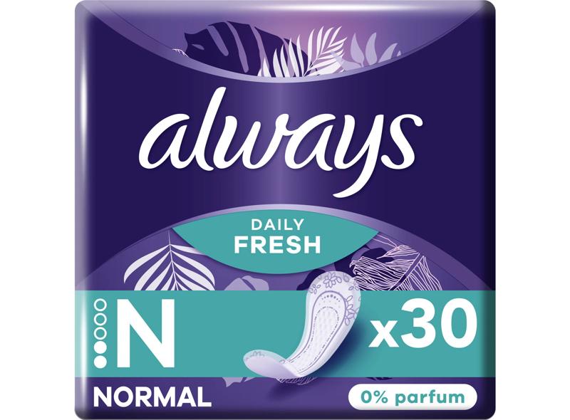 Always Fresh & Protect Normal Panty Liners 30 prot&egrave;ge-slips