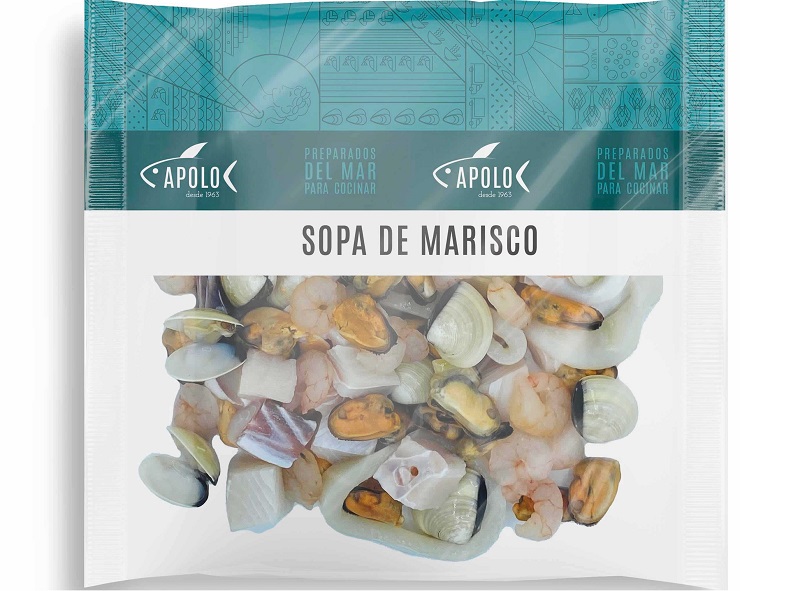 Mariscos Apolo Sopa de Marisco Mélange de fruits de mer pour soupe 400g