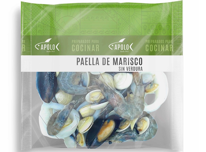 Mariscos Apolo Paella De Marisco Sin Verdura Paella Mix Without Vegetables 400g