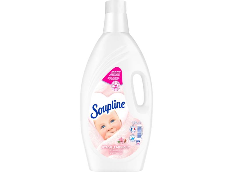 Soupline Hypoallergenic Softener With Sweet Almond Milk 1.9l 27 doses