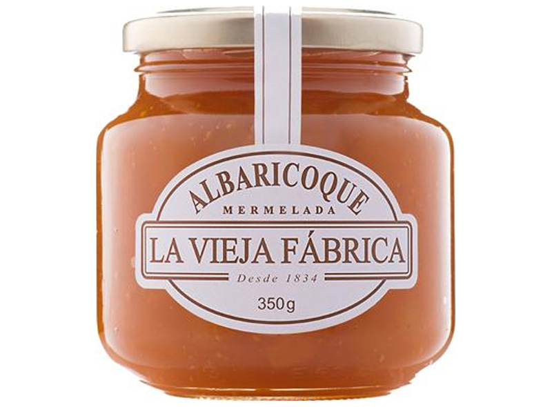 La Vieja F&aacute;brica Mermelada de albricoque Apricot Jam 350g