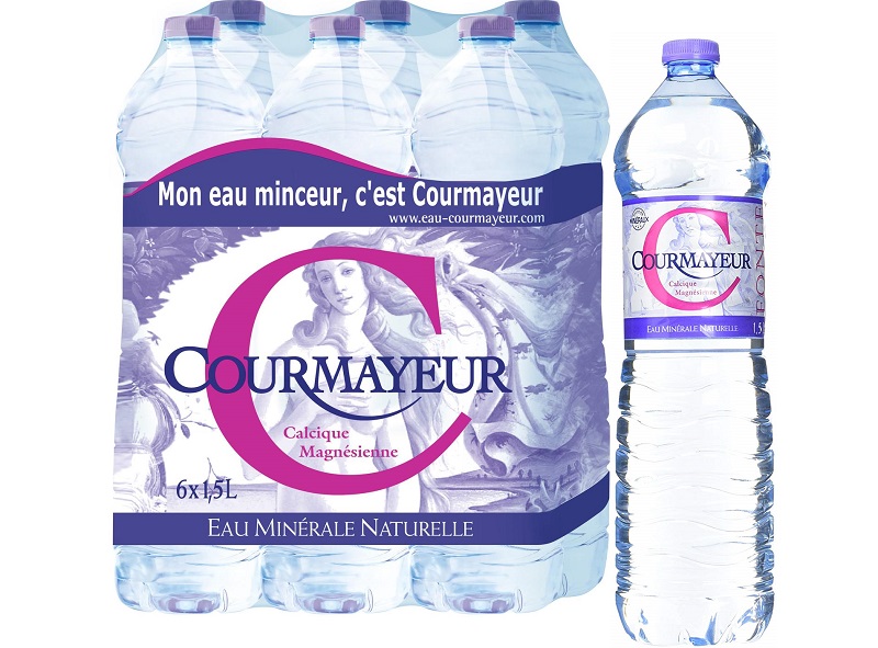 Courmayeur Eau minérale naturelle Courmayeur 6x1.5l
