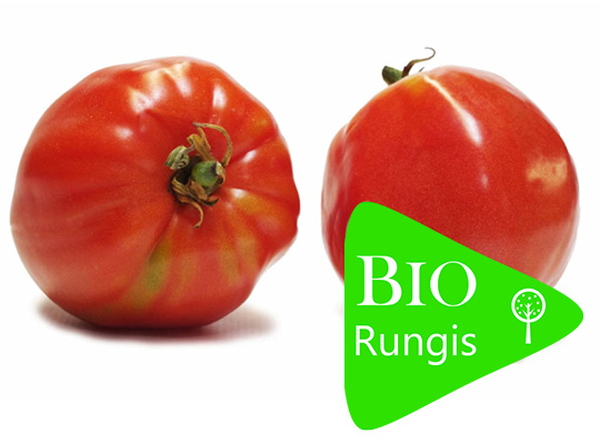 Bio Rungis Tomate Cœur BIO Sachet vrac 1/2 pcs -500-700g