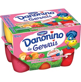 Danone Danonino aux fruits 12x50g