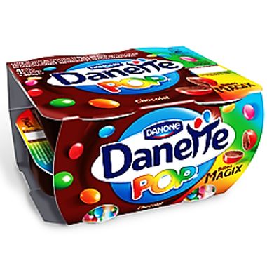 Danone Danette POP Chocolat Magix 4x117g