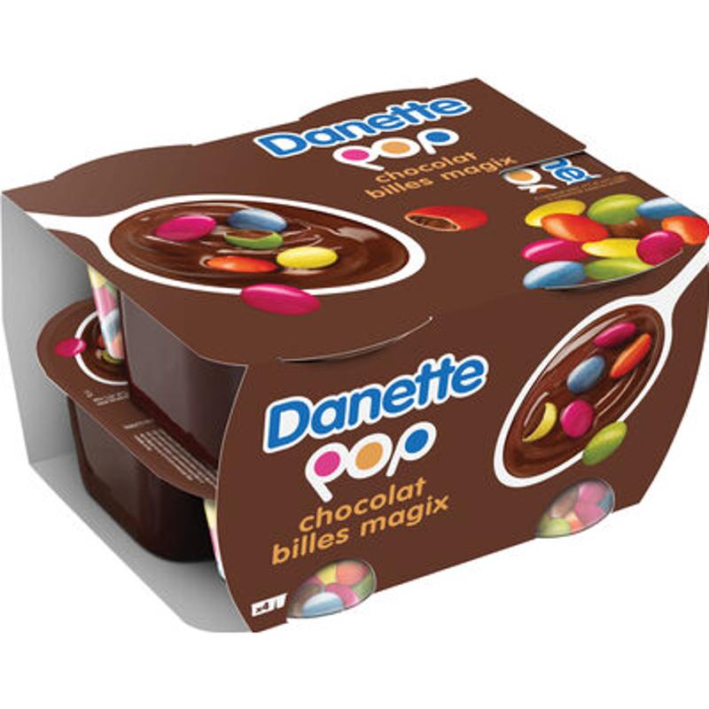 Danone Danette POP Chocolat Magix 4x117g