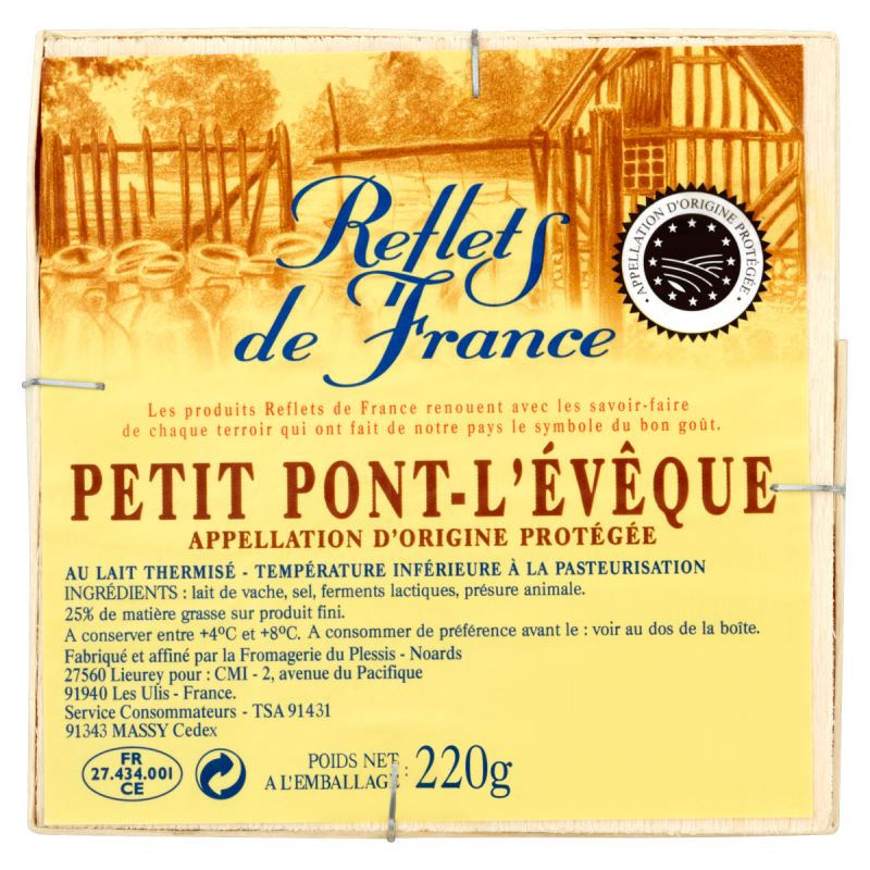 Reflets de France Petit Pont-L’Évêque AOP 220g