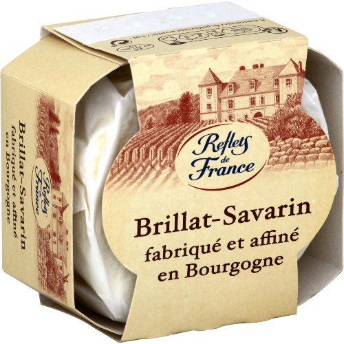 Reflets de France Brillat-Savarin fabriqué et affiné en Bourgogne 200g