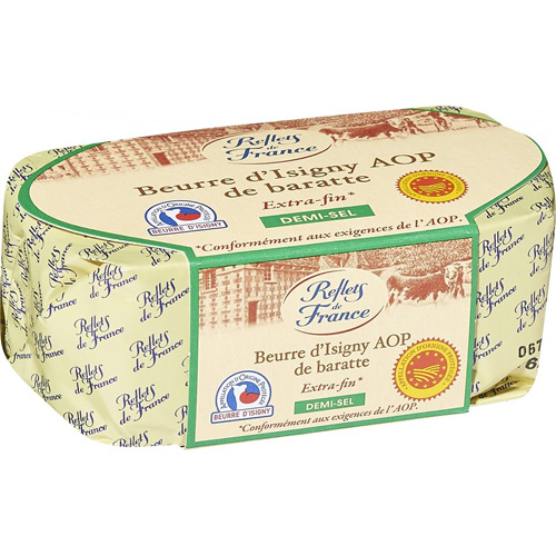 Carrefour Beurre d’Isigny 1/2 Sel AOP 250g