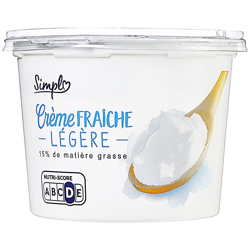 Simply Crème fraîche légère 15% mg 50cl
