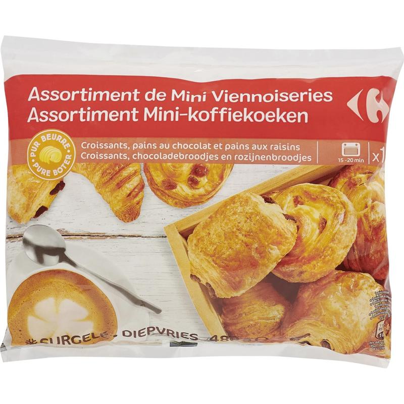 Carrefour Mini Pastries Assortment 18 pièces 480g