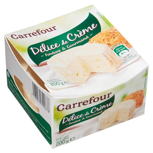 Carrefour Délice de crème 200g