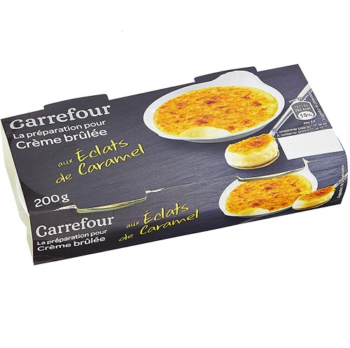 Carrefour Crème brûlée 2x100g