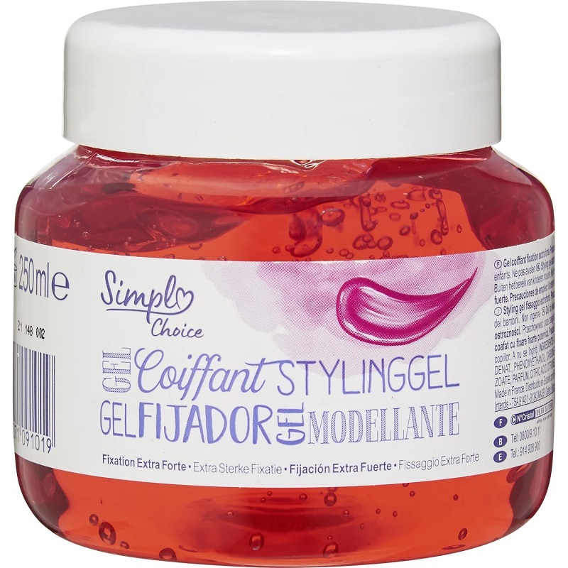 Carrefour Gel coiffant fixation extra forte 250ml