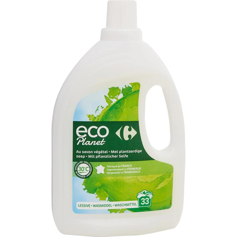 EcoPlanet Plant Soap Detergent 1.5l 33 lavages