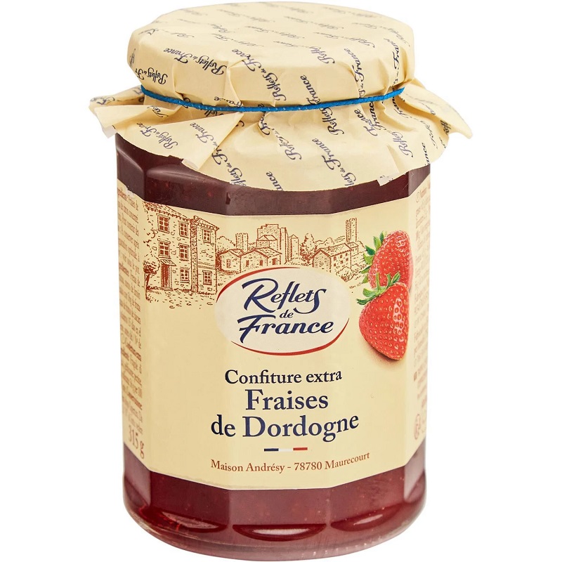 Reflets de France Confiture extra de fraises 315g