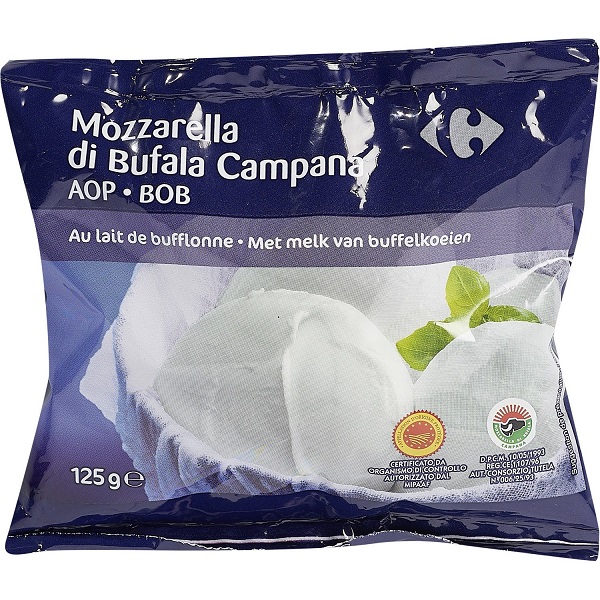 Carrefour Mozzarella Di Bufala AOP 125g