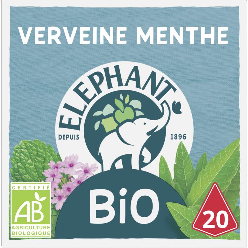 Elephant Organic Mint and Verbena Infusion 20 capsules